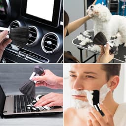 Professionele Haarverwijderingsborstel voor Nacken en Oren, 2 Stuks, Ideaal voor Kappers en Haarstylisten, Verwijdert Losse Haren Effectief — thumbnail 5