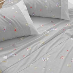 Blanco Beddengoed van katoen, 135 cm breed bed (+ beschikbare maten), design 629, grijs (135 x 190/200 cm) — thumbnail 3