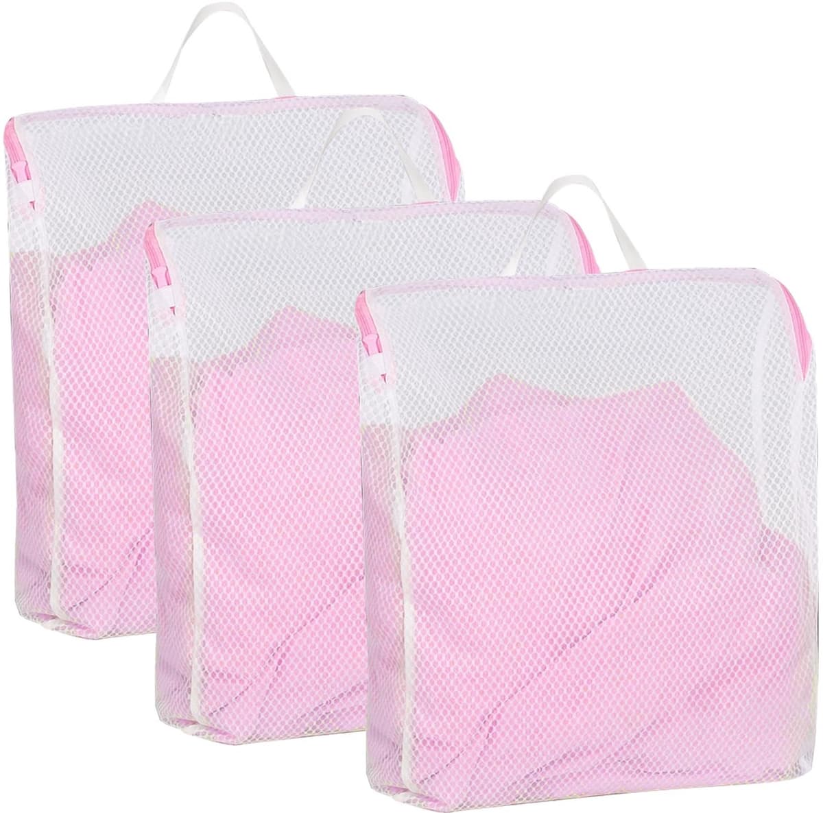Waszakken 3 stuks - 50 x 60 cm - Met ritssluiting en handgrepen — afbeelding 1