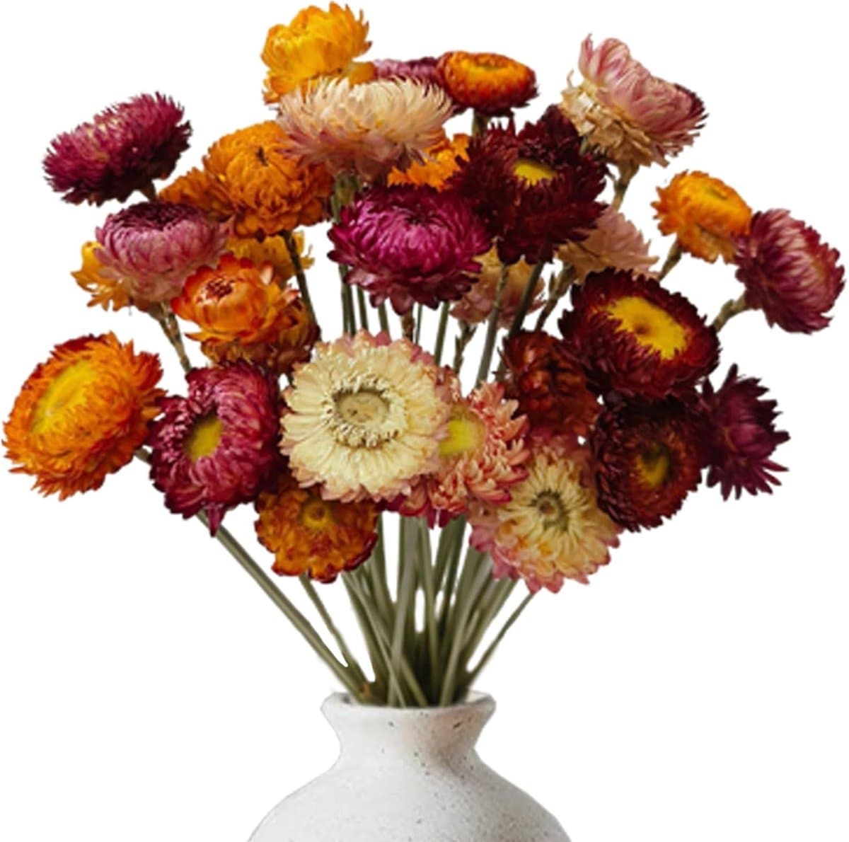 Bloemen, decoratie, 20 stuks, boeket, gedroogde bloemen, boeket, 32 cm, chrysanten, gevlochten, bloemen, natuurlijke planten voor huis, bruiloft, tafeldecoratie — afbeelding 1