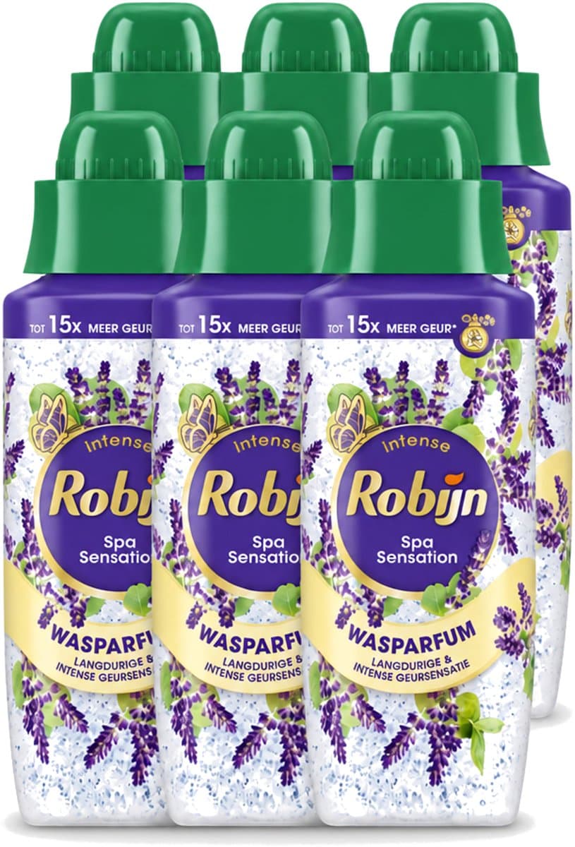 6 x Robijn – Wasparfum – Intense Spa Sensation – 342 ml - Voordeelverpakking - 6 stuks — afbeelding 1