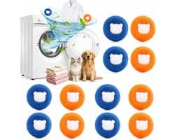 Haarballen voor de wasmachine - Herbruikbaar - Verwijdert dierenharen - Effectief voor kleding - ShopVlot