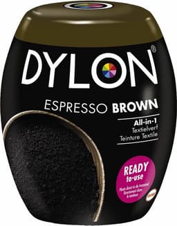 3x Dylon Textielverf Espresso Brown 350 gr — thumbnail 1