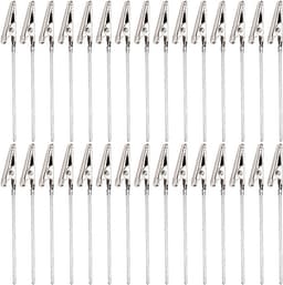 50 stuks fotohouders met klemmen en draadclips voor foto's en notities — thumbnail 1