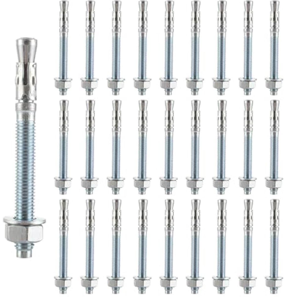Heavy Duty Ankers M10 x 110 mm - 30 Stuks Verzinkt Roestvrij Staal — afbeelding 1