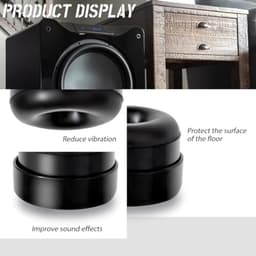 Subwoofer Isolatie Pad - Verbeter Geluidskwaliteit en Verminder Trillingen — thumbnail 3