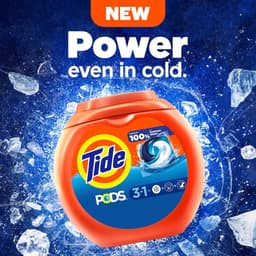 Tide PODS Wasmiddel Caps, Original Scent, 112 Stuks – Krachtige 3-in-1 Reiniging voor Diepe Schoonmaak, Geschikt voor HE & Standaard Wasmachines — thumbnail 4