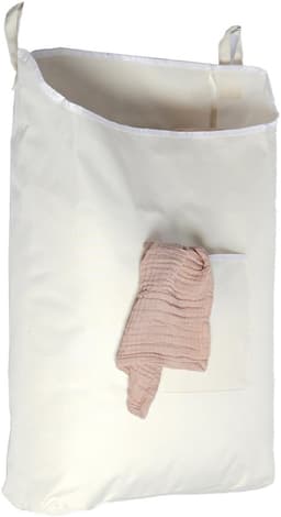 Wasmand - Katoen - 72*45 cm - Beige - Grote inhoud — thumbnail 1