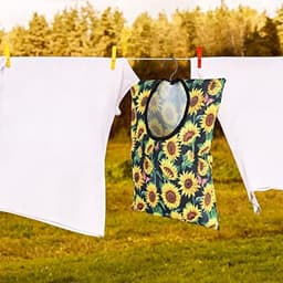 Zonnebloem Kleding Pin Tas - 2 Stuks Wasknijper Houder Geschikt Voor Buiten — thumbnail 4