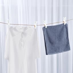 6 stuks-Kledingklemmen - kledinghangers - droogklemmen - winddichte klemmen - handdoekklemmen - voedselklemmen - residuvrije kledingklemmen - geschikt voor het drogen van kleding, dekens en speelgoed - wit - 9,5*6,5*1,8 cm — thumbnail 4