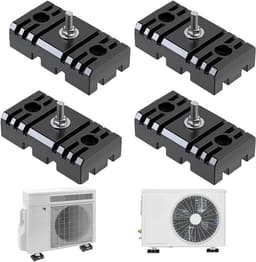 Ronte - Rubberen houder voor schokdemper en trillingsdemper - airconditioning accessoire - anti-trilling pads - buitenboordairconditioner demper - geluiddempende montage — thumbnail 1