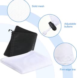 Grote netzakken voor wasgoed - 30 stuks - duurzaam polyester met trekkoord (61 x 91 cm) — thumbnail 4