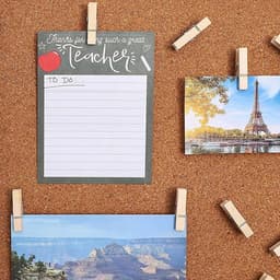 Houten Klemmetjes met Prikkers 100 Stuks Natuurlijk voor Prikborden en Knutselwerk — thumbnail 2