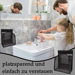 Wasknijperzak met Ophanghaak - Draagbare Waslijn Organizer voor Buiten en Binnen — thumbnail 4