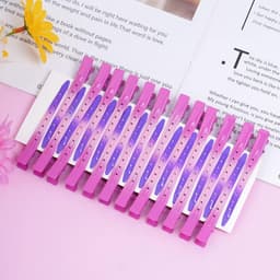 24 Stuks Duck Bill Clips Roestvrij Metaal voor Haarstyling en Kleurbehandeling — thumbnail 5