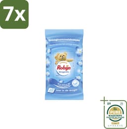 7 x Robijn Droogtrommeldoekjes Morgenfris 20 stuks per verpakking - Grootverpakking - Droogtrommeldoekjes - Wasgoed Drogen - Frisheid Droger - Wasgoed Verzorgen - Kleding Beschermen — thumbnail 1