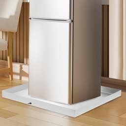 Opvangbak Wasmachine - Lekkagebak Apparaten - Water Opvang - Verhoogde Rand - 81x76x6.3cm - Zilver — thumbnail 5