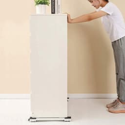 2 x Koelkast Trommel Wasmachine Onderstel - Verstelbare Mobiele Standaard - Meubeltransport Rolgeleiders - Koolstofstaal - Met 12 Wielen - Vergrendelbare Remmen — thumbnail 5