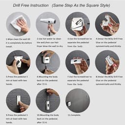 Single Retractable Stainless Steel Clothesline 304 for Shower Bathroom Laundry Heavy Duty Dryer Extendable Hotel Style - 2.8m — thumbnail 2