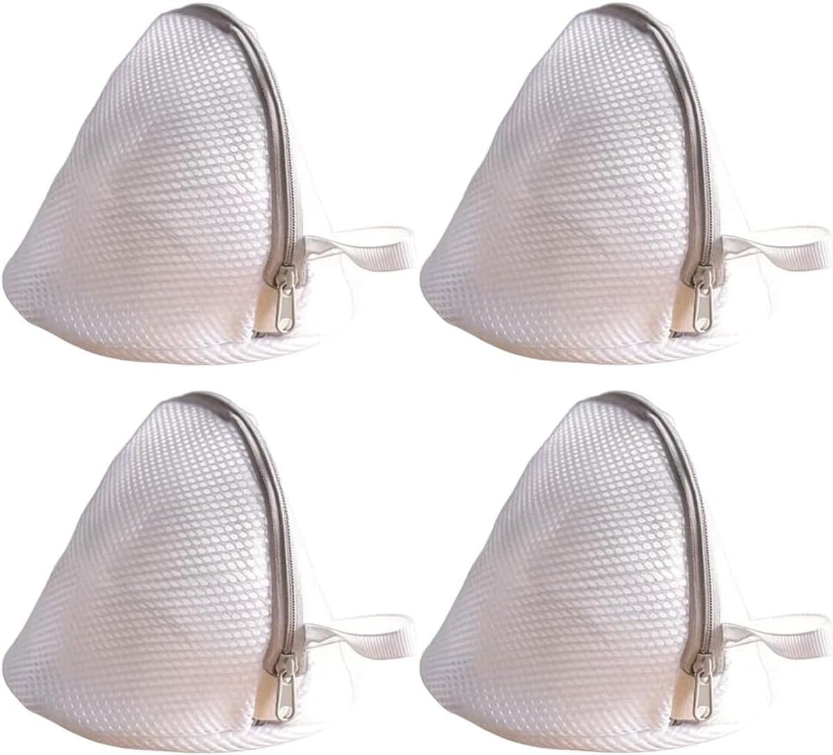 Wasnetten set van 4 - Dikke sandwichnetten - Optimale bescherming voor ondergoed - Veilig wassen in de machine - ShopVlot — afbeelding 1
