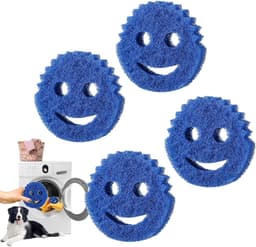 SnelShoppen - 4 Stuks Dierenhaarverwijderaar - Herbruikbare Pluisballen - Pluisvanger voor Wasmachine - Effectief tegen Pluisjes en Watten - Geschikt — thumbnail 1