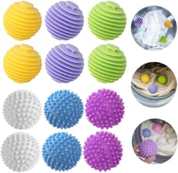 Elzusha - 12 Stuks Herbruikbare Droogballen voor Wasmachine — thumbnail 1