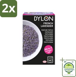 Dylon - Textielverf - French Lavender - All-in-One - Inclusief Zout - 350g - Voordeelverpakking - 2 stuks - Textielverf - Dylon — thumbnail 1