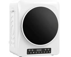 ECTEATOY® Kompakte Wasdroger - 5kg - Afvoerdroger met Touchscreen - Wit 1000 W