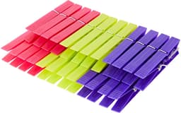 405115 (95) – verpakking met 24 wasknijpers van kunststof Quick Box — thumbnail 1