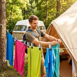Stevige Wasknijpers - Kledingklemmen Organizer - Was Ophangen - Roestvrij Staal - 8 Stuks - Zwart — thumbnail 2