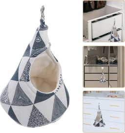 Hangende Wasknijper Tas - Opbergzak Organizer - Wasknijpers Sorteren - Conische Vorm - 21x15.5x15cm - Multi — thumbnail 2