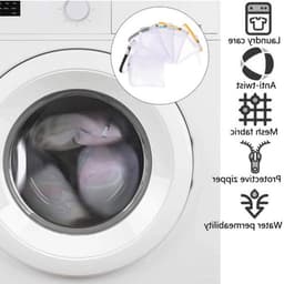 6-delige Mini Wasmachine Set voor Ondergoed en Kleding - Reisvriendelijke Wasnetjes en Wasmiddel voor Efficiënt Wassen — thumbnail 3