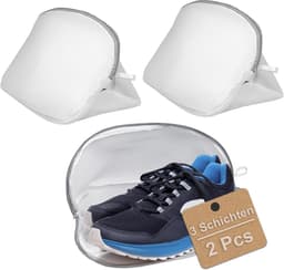 Herbruikbare Waszakken voor Sneakers - Set van 2 Stuks met Rits, Ideaal voor Kleding en Schoenen — thumbnail 1