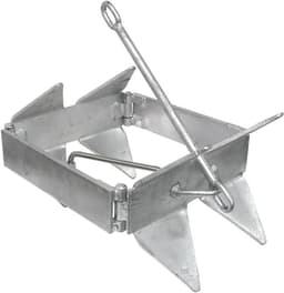 Kubusanker - Doosanker boot - Watersport verankering - Directe grip - 113 kg - Verzinkt — thumbnail 1