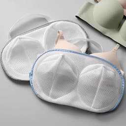 Set van 4 Wasnetten voor Bh's, Ondergoed en Delicate Kleding, Beschermt en Verstevigt tijdens het Wassen — thumbnail 2