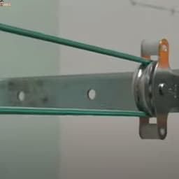 Waslijn Touw - Wasrek Koord - Kleding Drogen - Vochtbestendig Polypropyleen - 20 Meter - Groen — thumbnail 2