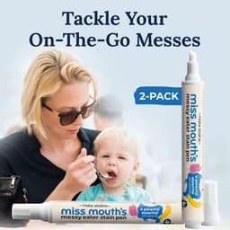Miss Mouth’s Messy Eater Vlekverwijderaar Bundle – Krachtige Vlekkenverwijderaar voor Kleding – Baby & Kind – Voedsel-, Vet- en Koffievlekken – Stain Treater — thumbnail 3