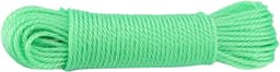 Nylon Waslijn - Kledinglijn Touw - Buiten Droge Was - Op Lengte Te Knippen - 20 meter - Groen — thumbnail 3