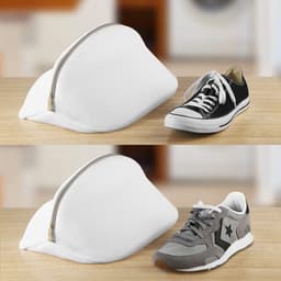 ecooe Waszak voor Schoenen in Wasmachine, 2 Stuks Waszakken, Herbruikbaar Wasnet met Ritssluiting, Wasmachinewaszakken voor Sneakers,Beha, Sokken — thumbnail 5