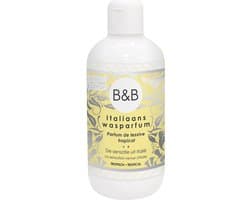 SnelShoppen - B&B Italiaans Wasparfum Limited Edition Tropisch 250ml – Zoete Kokos en Fruitgeur voor Was, Geurversterker, Zachte Textielgeur, Tot 25 W