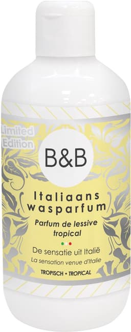 SnelShoppen - B&B Italiaans Wasparfum Limited Edition Tropisch 250ml – Zoete Kokos en Fruitgeur voor Was, Geurversterker, Zachte Textielgeur, Tot 25 W — thumbnail 1
