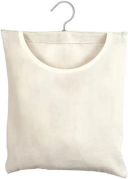 Wasknijperzak Opbergtas - Klemmenmand Houder - Wasknijpers Opbergen - Ruimtebesparend Hangend - 28x32cm - Beige — thumbnail 1