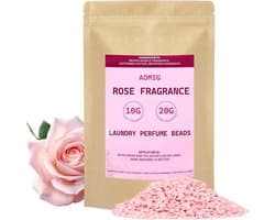 Geparfumeerde wasbolletjes, 500 g, geurige wasparels voor langdurige frisheid, ideaal voor kleding en huisdecoratie, roze