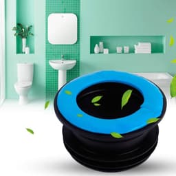 Rubber Ring Geurbestendig, Wc Muffen Toilet Wax Pakking Rubberen Afdichting Afvoerpijp Afdichtring — thumbnail 5
