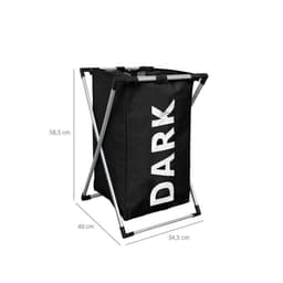 IVOL Wasmand opvouwbaar 50L - Zwart — thumbnail 2