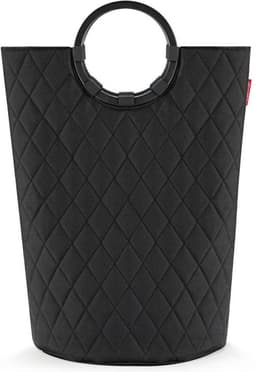 Reisenthel Loophome M Opbergmand - Wasmand - 30 L - Frame Rhombus Zwart — thumbnail 1