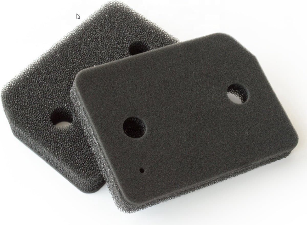 2st Filter spons foam van condensor wasdroger droogkast - 2st - alternatief geschikt voor droger Miele - 210 x 155 x 30 mm - 09164761 -9164761 — afbeelding 1