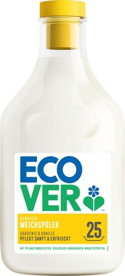 ecover Wasverzachter Gardenia & Vanille, 25 WL, 750 ml — thumbnail 2