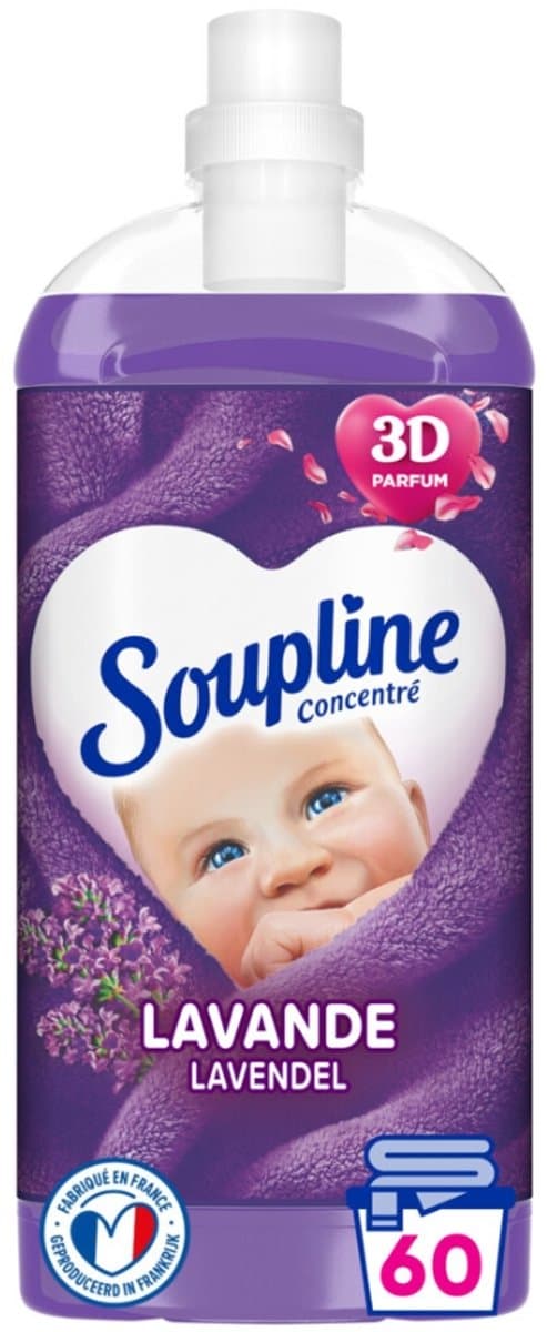 Soupline - Wasverzachter - Lavendel - 77 Wasbeurten - 1350 ml — afbeelding 1