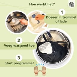Cosmeau 5-in-1 Wasstrips Wasmiddeldoekjes 120 Wasbeurten Zeebries Wasvellen - G5 - Wasdoekjes - Wasmiddel - Detergent Sheets - Laundry Strips - Bamboozy - Cosmo Cosmea Kosmo — thumbnail 4